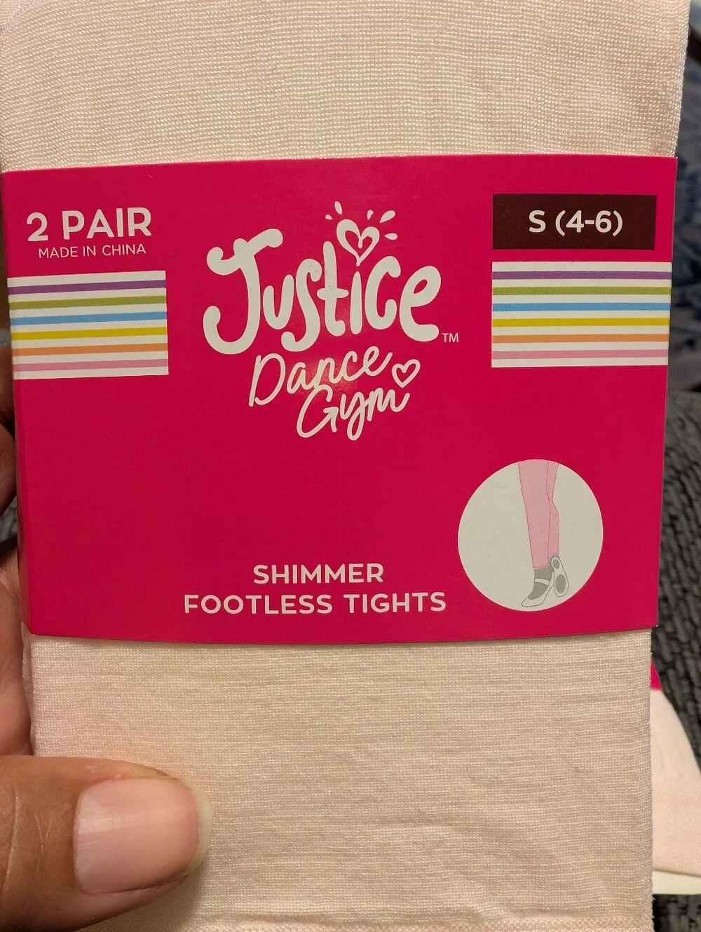 Justice pairs shimmer